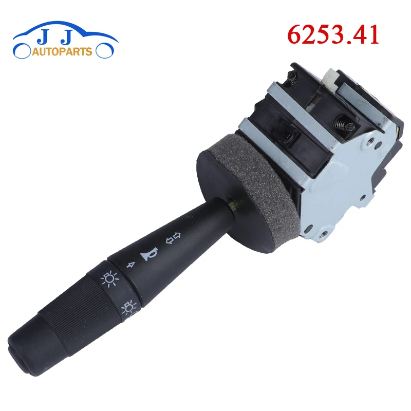 New 6253.41 625341 Steering Turn Signal Switch for Peugeot 1007 205 309 Headlight Switches 6253-41 5100-336145-01 251210 625341