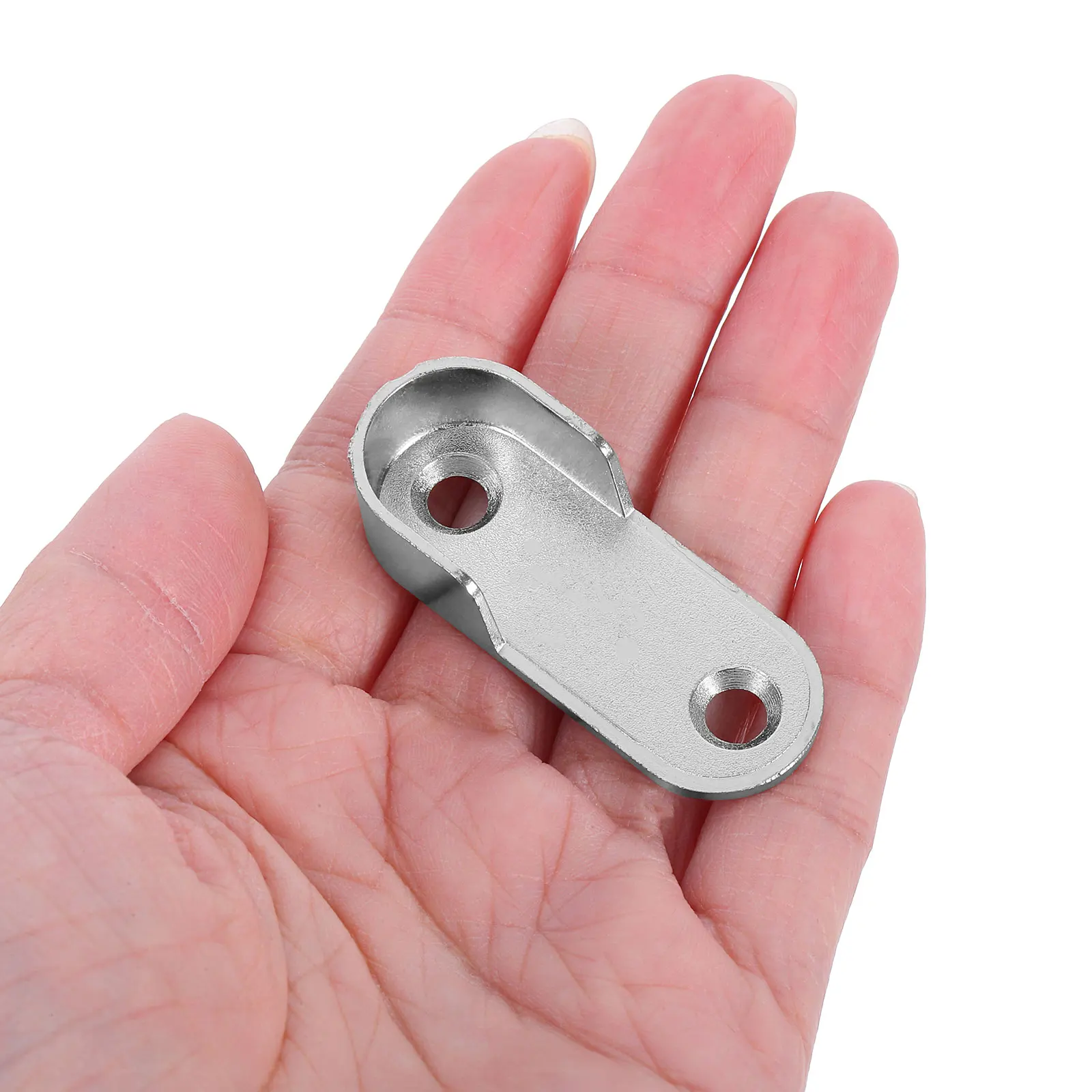 

10 Pcs Wardrobe Stand Hanger Closet Rod End Support Holder System Kit Holders Pole Brackets Supports for Wall