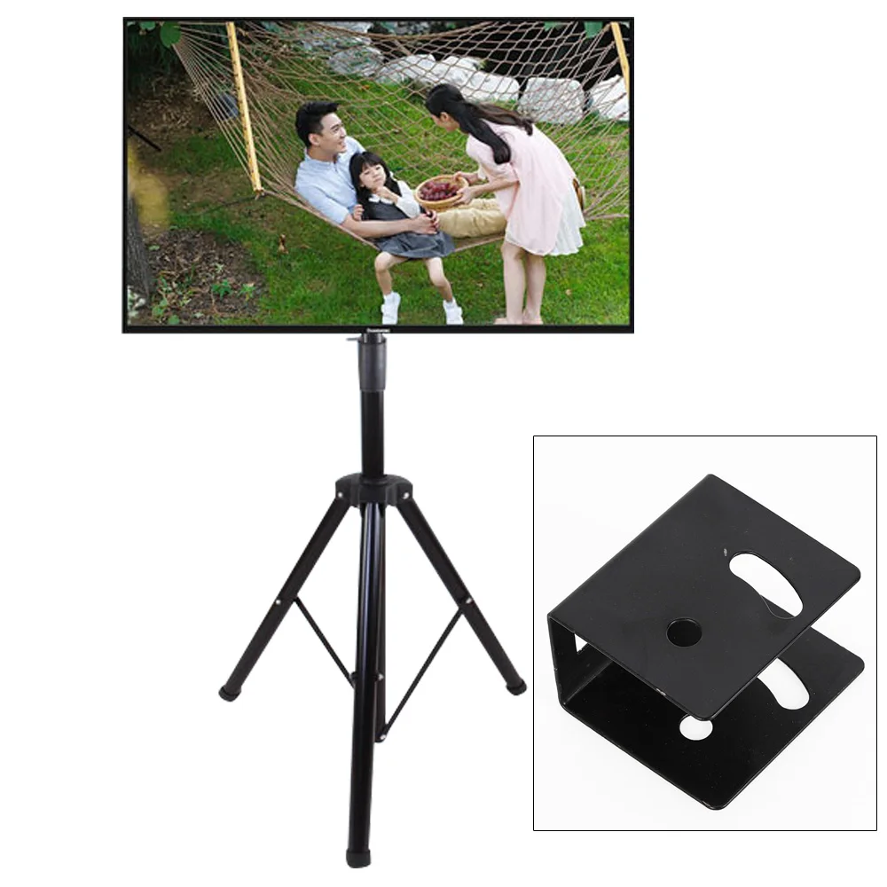 Portable Tripod TV Stand - Television LCD Flat Panel Monitor Mount 34to 50