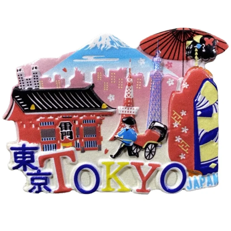 Japan Travelling Fridge Magnets Tokyo Kyoto Sapporo Osaka Tourist Souvenirs Home Decoration Birthday Gifts Blackboard Stickers