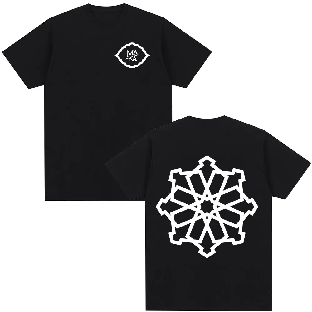 

Rapper Maka 2025 Tour Album T-shirts Men's Women Fashion Hip Hop T-shirt Casual Cotton Oversized Short Sleeve T Shirt Streetwear