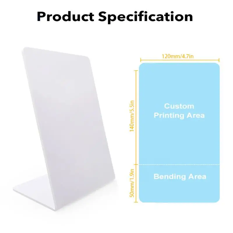 Blank NFC Review Stand NFC215 Chip 504Bytes 13.56MHz Social Media QR Code