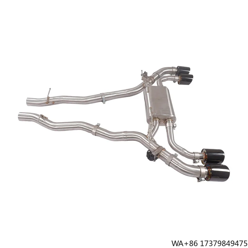 

Stainless Steel Exhaust Rear Section for BMW M5 G90 4.4T Wire Drawing Process Exhaust Catback Pipe
