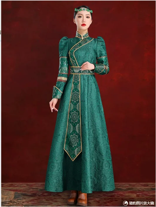 New Original Ethnic Robe Inner Mongolia Dance Costume Wedding Dress