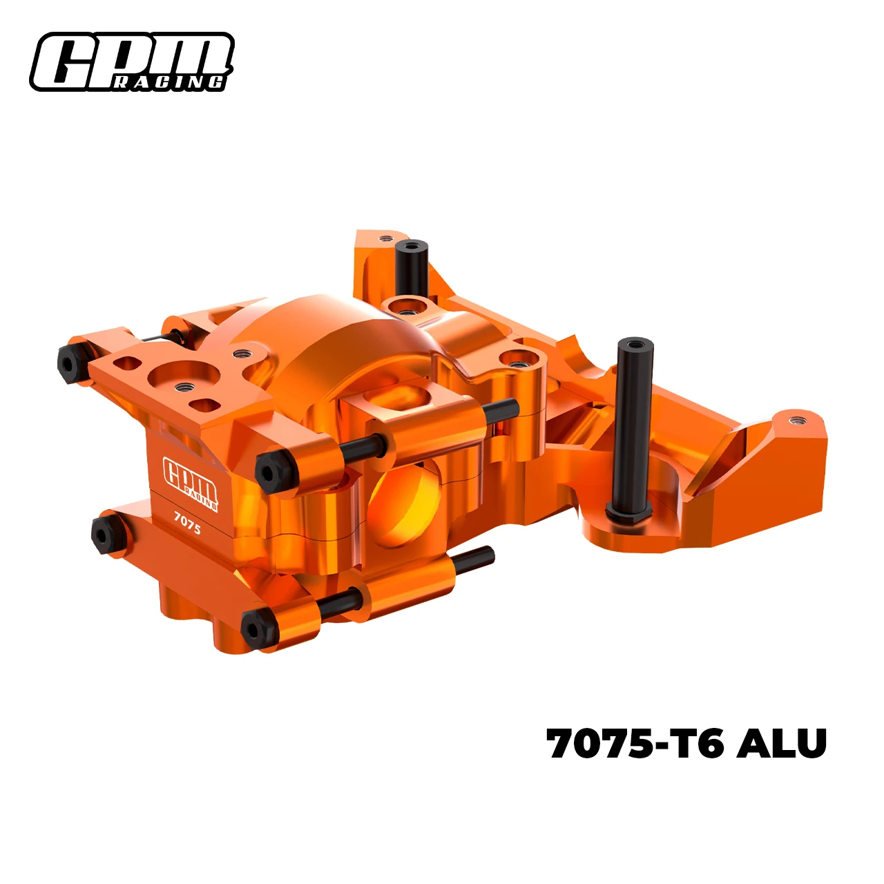 GPM TRAXXAS Mini Maxx / Mini XRT / Mini Slash 108164-1 7075Alu Mamparo delantero superior e inferior