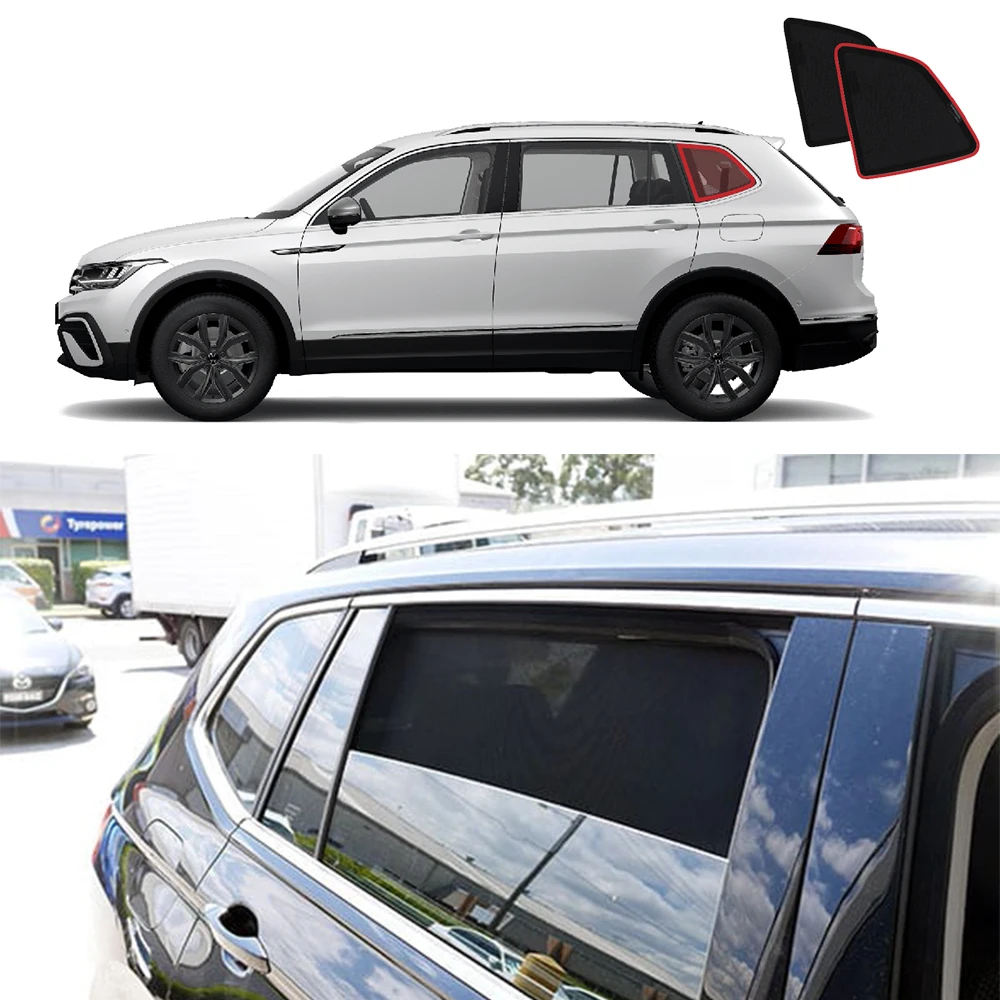 

For Volkswagen VW Tiguan ALLSPACE BW 2016-2023 2024 Car Sunshade Visor Front Rear Windshield Curtain Side Baby Window Sun Shade