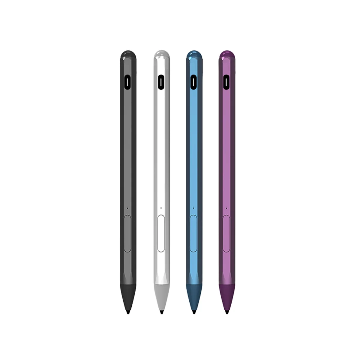 Active Stylus Pen for Microsoft Surface Pro 8 7 6 5 4 X Laptop 4096 Levels Pressure Palm Rejection-Purple