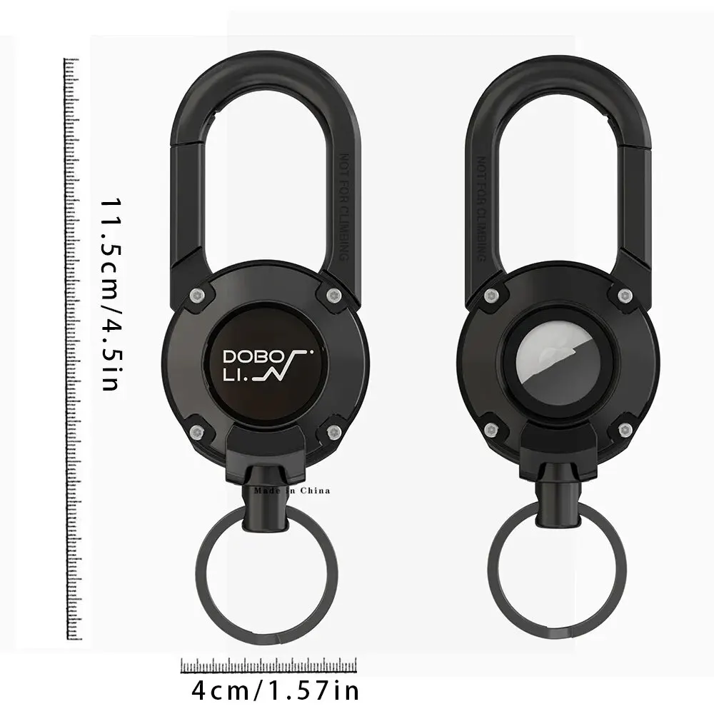 For AirTag Case with Keychain,Rugged Shockproof Airtag Holder, Hard PC Anti-Scratch Key Ring for Apple AirTag Case Cover Tracker