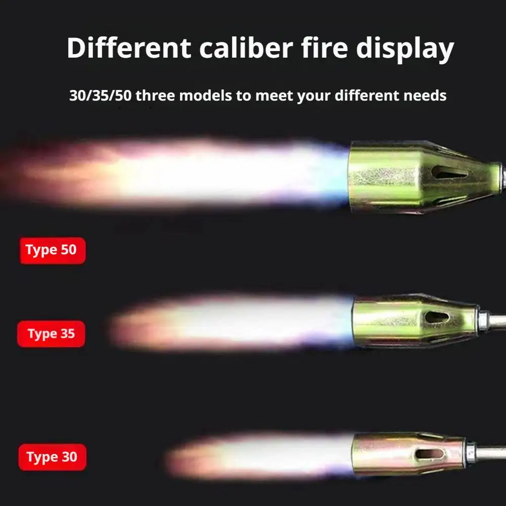 Metode Pelindung Kit Pembakar Gulma Obor Propana Baru Pistol Spitfire Las Obor Gas Cair Tipe Sakelar Tunggal dan Ganda