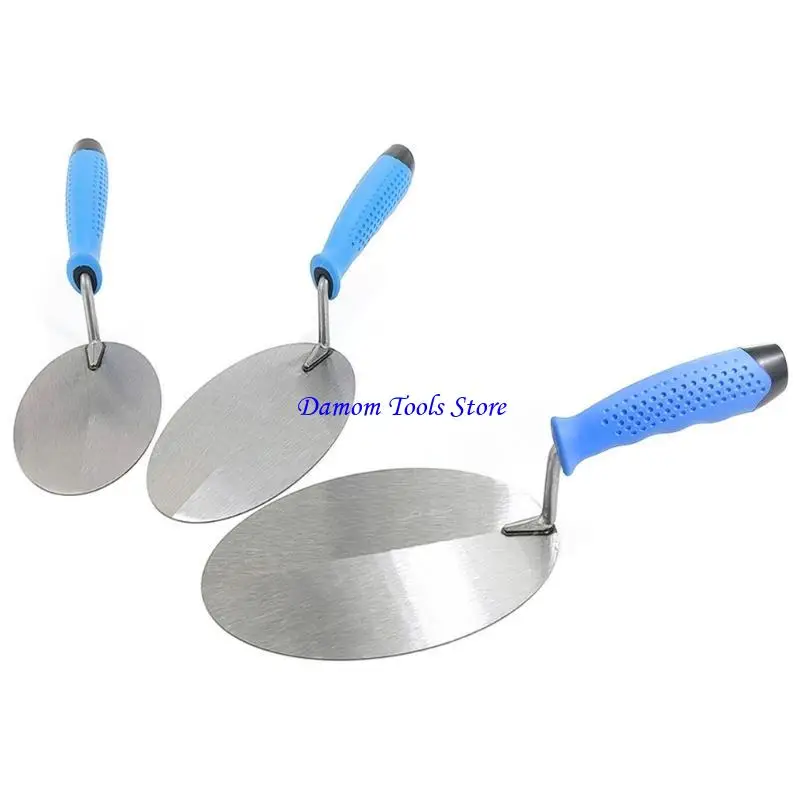 57BE High Strength Stainless Steel Trowels Mud Boards Suitable for Efficient Brickwork Smoothing Tasks Professional Builders