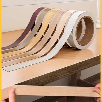 1pc 2cmx10m  Edge Banding Wood Veneer Tape，Birch Wood grain ...