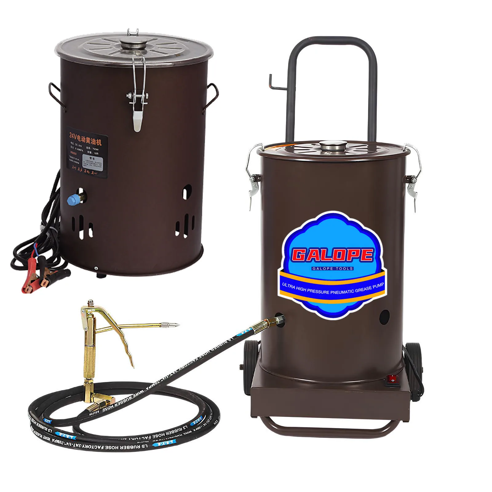 

Электрический смазочный насос 24В/220В для экскаваторов, бочкового типа, специальный, высоконапорный, полностью автоматический инжектор смазки