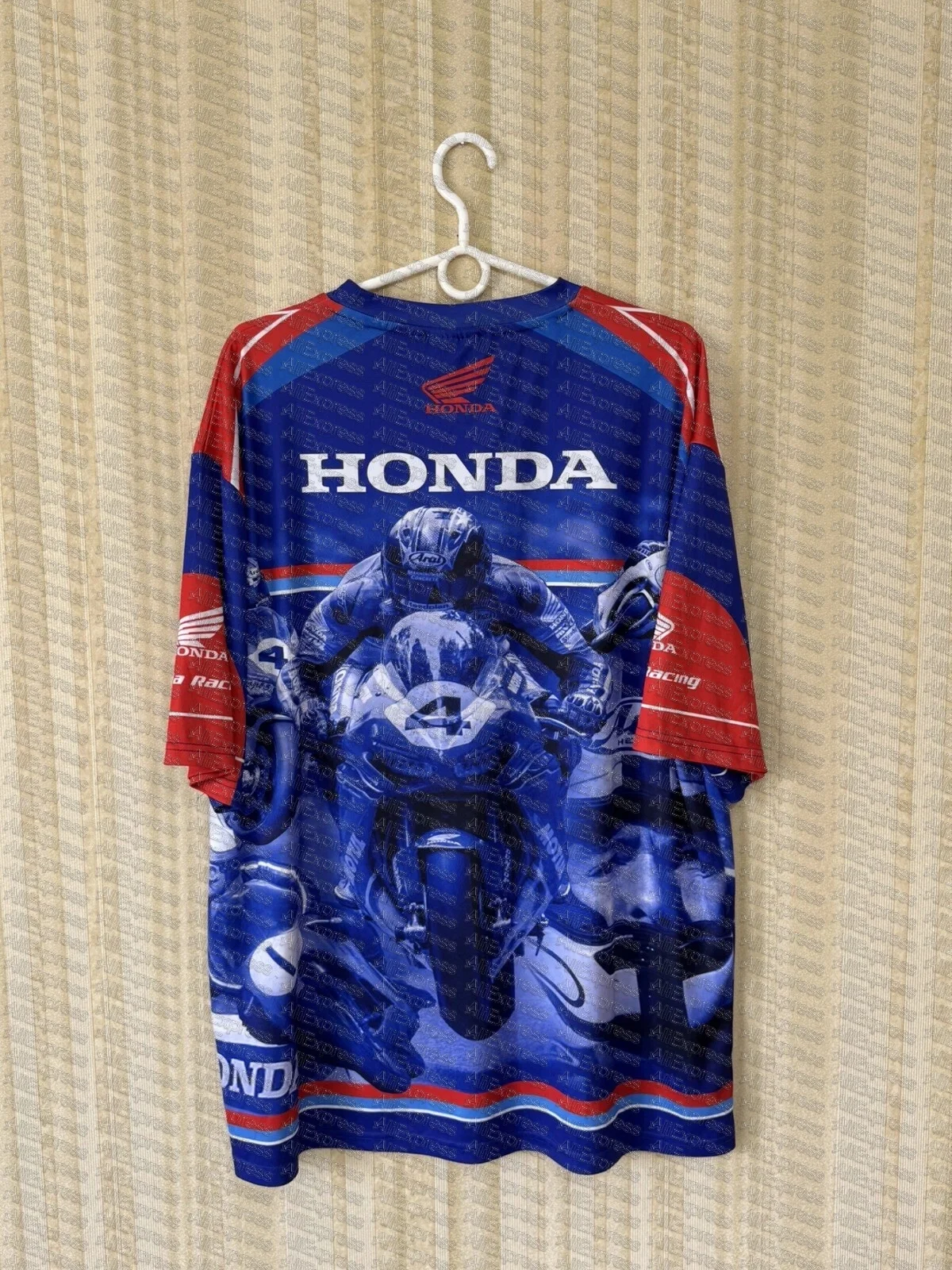 جديد هوندا دراجة نارية ثقافة الكتابة على الجدران دراجة نارية متسابق قصيرة الأكمام سباق تي شيرت رجالي ثلاثية الأبعاد مطبوعة التجفيف السريع تنفس