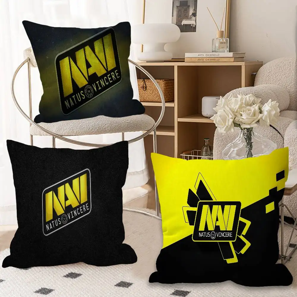 Navi Natus Vincere Logo Pillow Gift Home Office Decoration Bedroom Sofa Car Cushion Cover Case 45x45