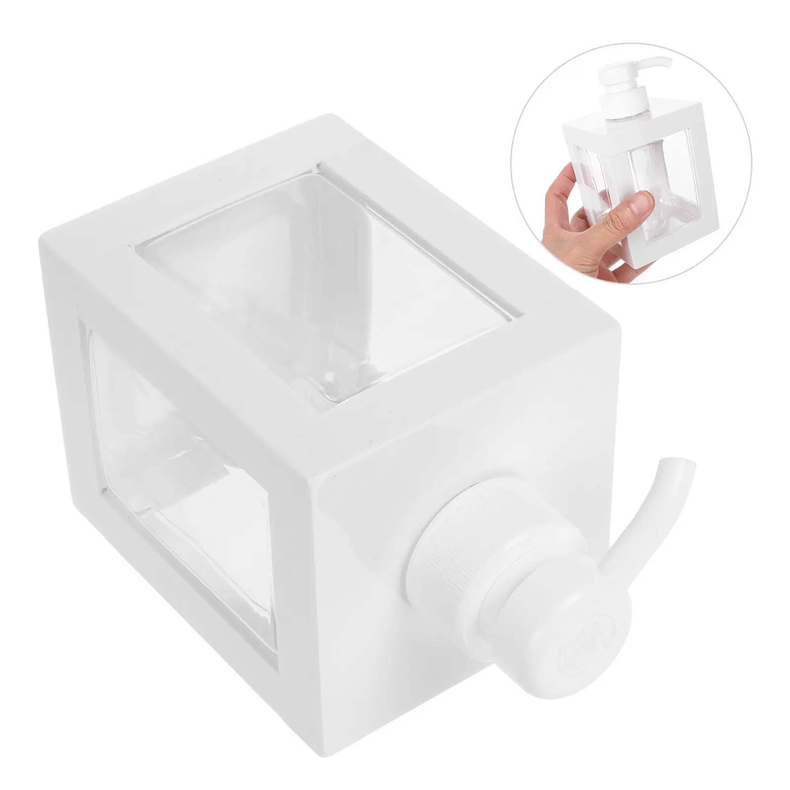 

Пластиковая бутылка-дозатор 500 мл для шампуня, кондиционера, массажного масла, жидкого мыла, лосьона, многоразовая, дорожный размер