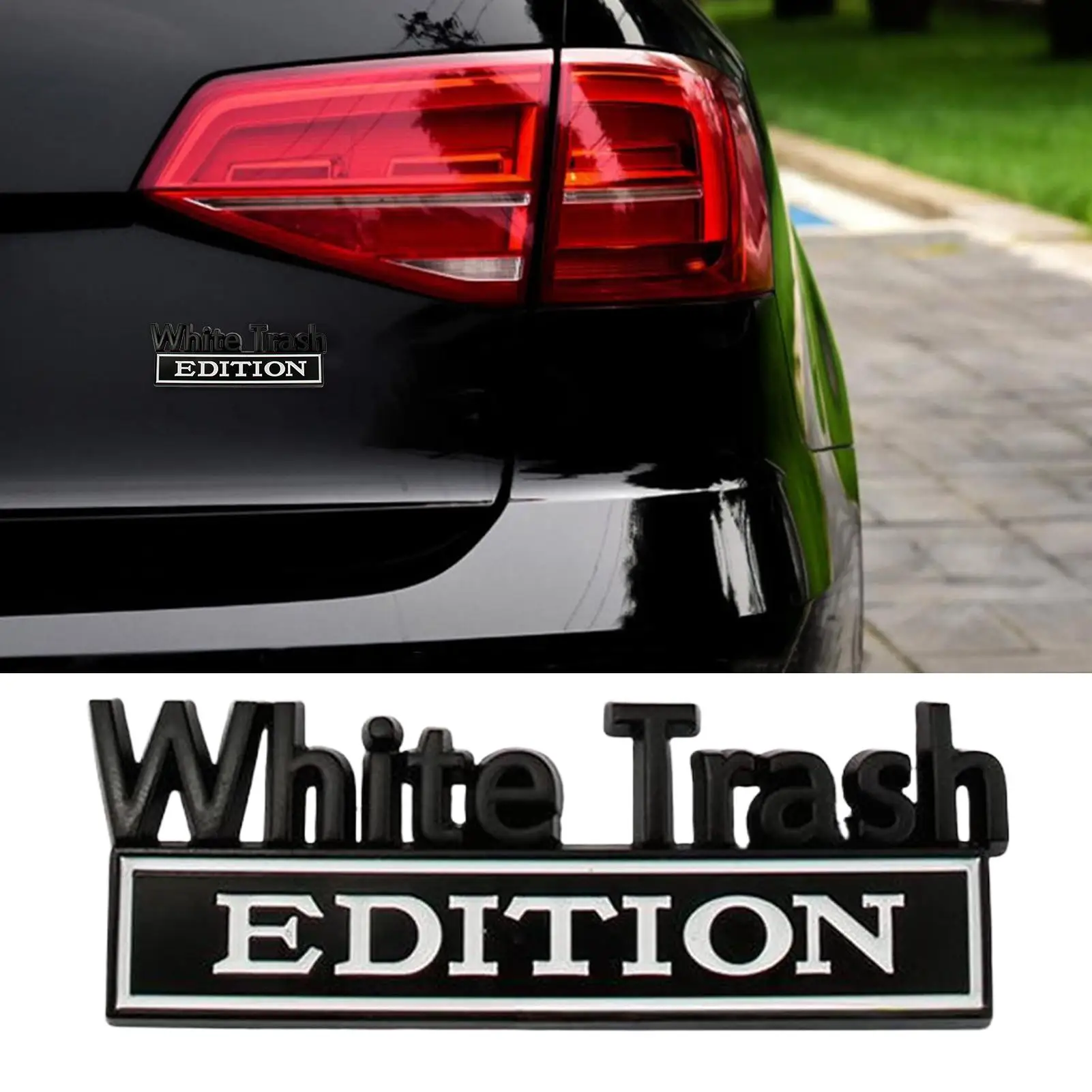 

Автомобильный значок 3D Edition, наклейки, водостойкая автомобильная металлическая наклейка для гольф-кара, автомобиля, грузовика, мотоцикла, декор, бампер