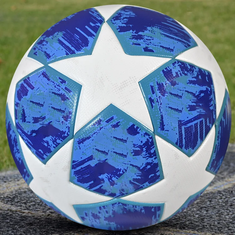 Balón de fútbol de entrenamiento para adultos y jóvenes, balón de fútbol sin costuras con adhesivo de PU, antifugas, resistente a las patadas, uso