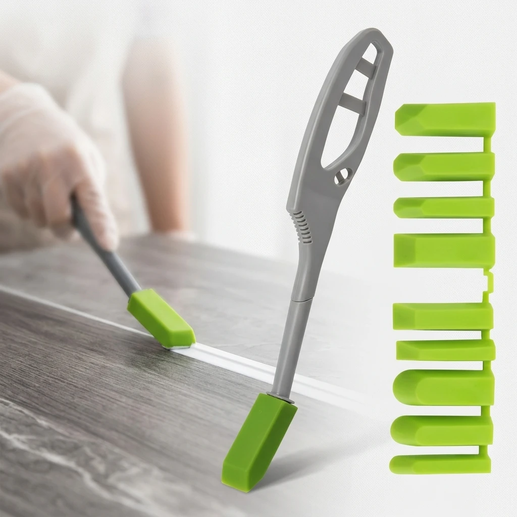 Seam Scraper Tool - Multi-purpose Caulk Finishing Tools, 9 Pieces