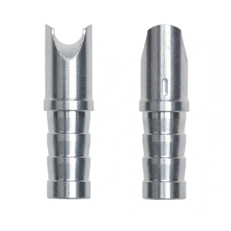 

12/24pcs Arrow Nocks Aluminum nock for ID7.6mm OD8.8mm Shafts nocks Archery Shooting Accessories