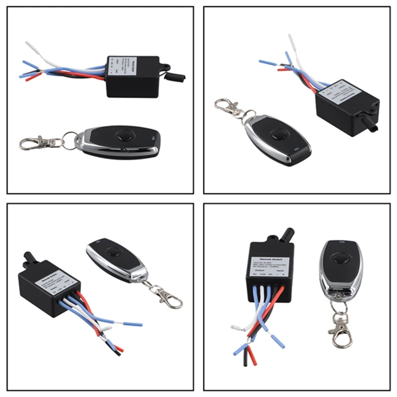 433 ميجا هرتز العالمي لاسلكي للتحكم عن بعد التبديل تيار مستمر 12 فولت 24 فولت 1CH وحدة الاستقبال التتابع مع 1 قناة الارسال عن بعد