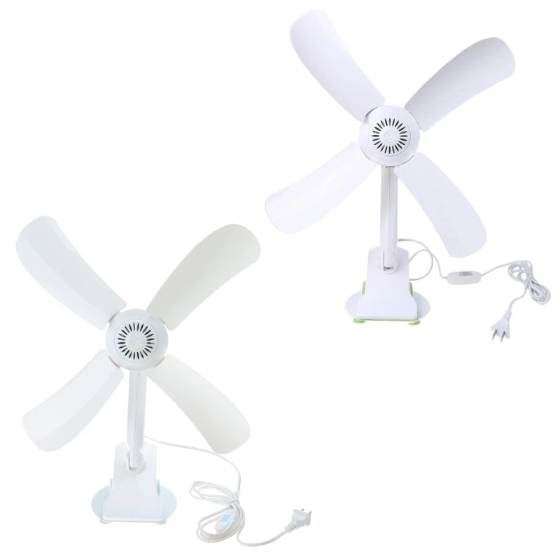 US Plug 220V 16.54inch Clip Fan Desk Fan for Home Office Dorm Bed Kitchen Dropship