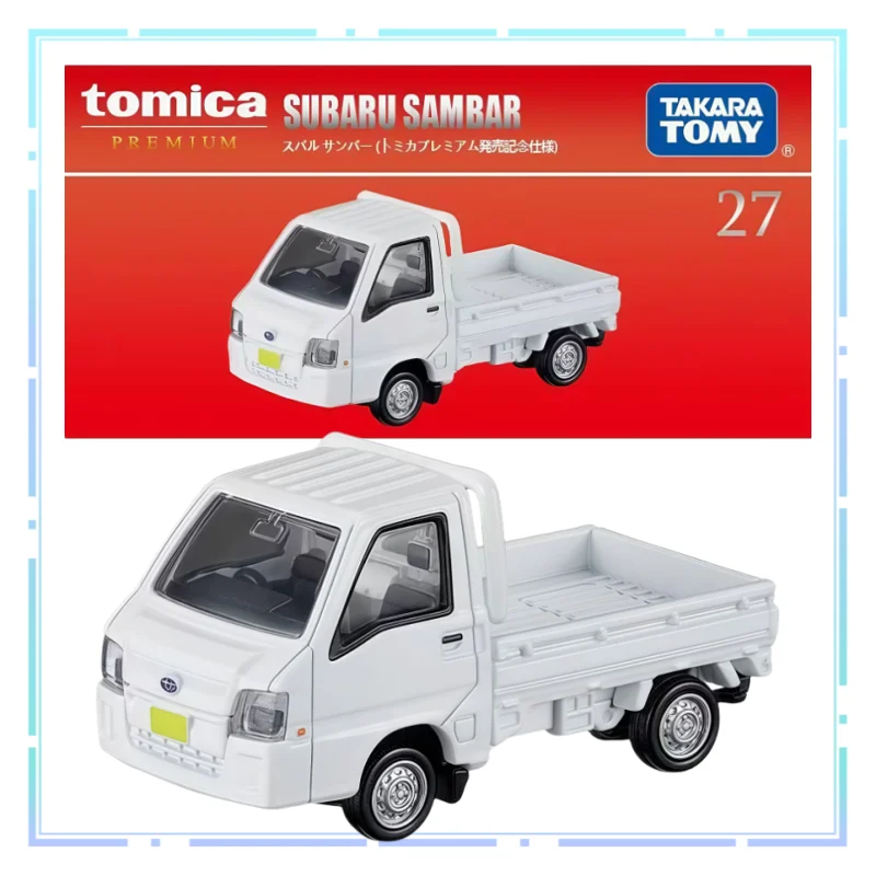 

TOMY Alloy Car Model Black Box Flagship Edition TP27 Subaru Samba Van TOMICA Simulation Collection Vehicle Festival Gift Toys