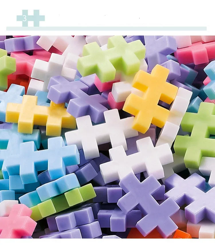 

1000pcs Plus Building Blocks City DIY Creative Bricks Bulk Model Kids Assemble Educational Kids Toys