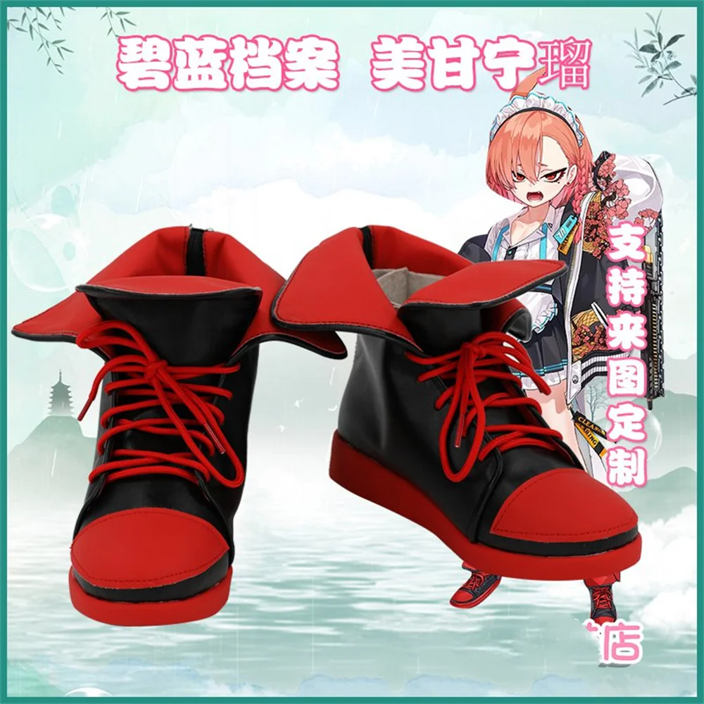 

Blue Archive Mikamo Neru Cosplay Shoes Boots Game Anime Halloween Christmas RainbowCos0 W3177