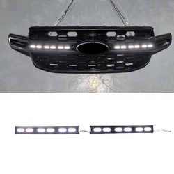 Front Grills Lights For 2023 2024 2025 Ranger T9 Wildtrack Led Grill Grille Turn signal Lights Auto parts