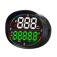 Car Accessories Head Up Display 80*54*31 Mm Car GPS Digital Speedometer For Motorcycle HUD Head Up Display Odometer Meter