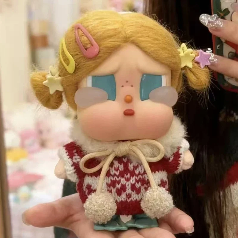 

Handmade Crybaby Vacation Doll Clothes Winter Knit Sweater Set For Crybaby Vinyl Doll Toys Dress Up Accessory No Shoes No Dolls