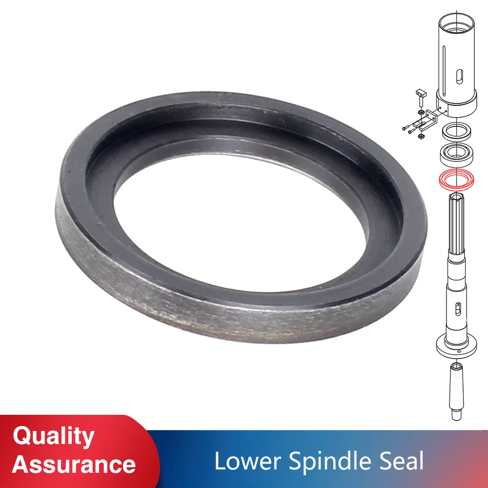 Spindle Oil Seal Compatible with SIEG SX3 JET JMD-3 BusyBee CX611 Grizzly G0619 Small Drill Mill Machines Maintenance Part