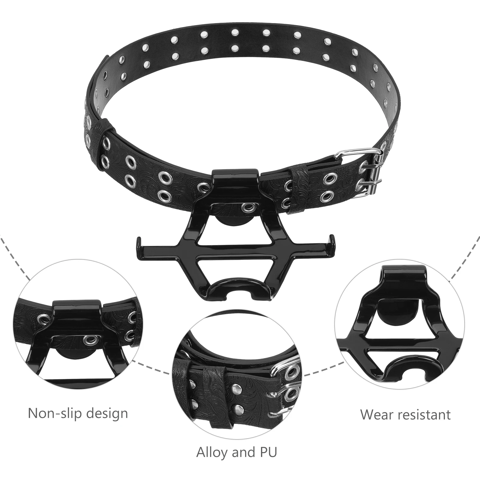 

Erhu Waist Support Set Holder Belt Instrument Strap Musical Tool Portable Rack Supporting Accessory
