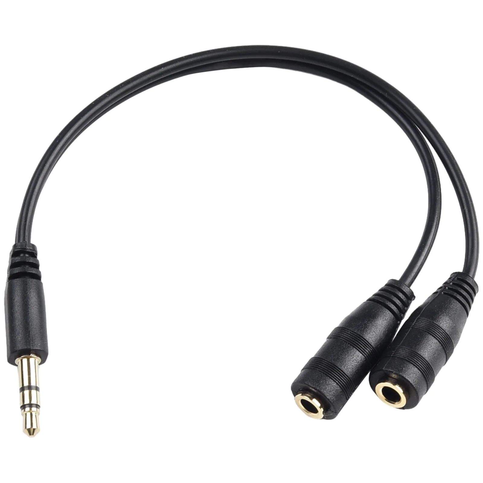 1 Stück 3,5 mm Ja-Ck Y Splitter Audiokabel Stecker auf 2 Stereo-Kopfhörer-Splitter Verlängerungskabel Headset-Audiokabel-Adapter