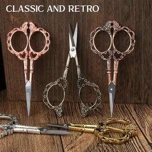 Vintage Cut Plum Stainless Steel Home Cut Window Cut Yarn Tailo Cross Stitch Tea Bag of the Office 8 Main Mate Sales - №5