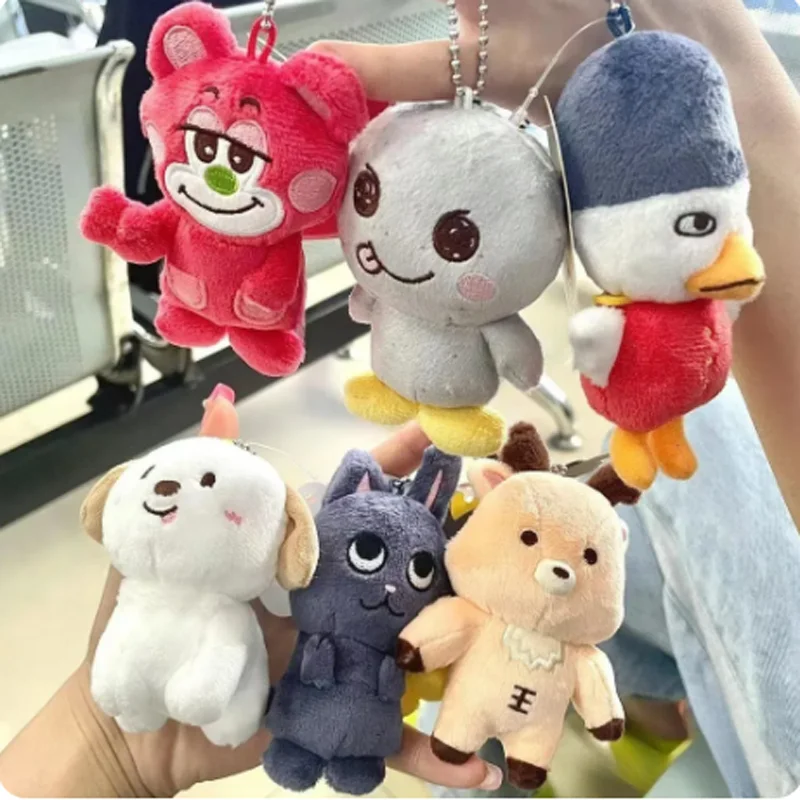 

Mini Cute 10CM KPOP RIIZE MINI Doll Pendant WONBIN SOHEE Keychain Valentine's Day Pop-Up Store Bag Pendant SeungChan ANTON Fans