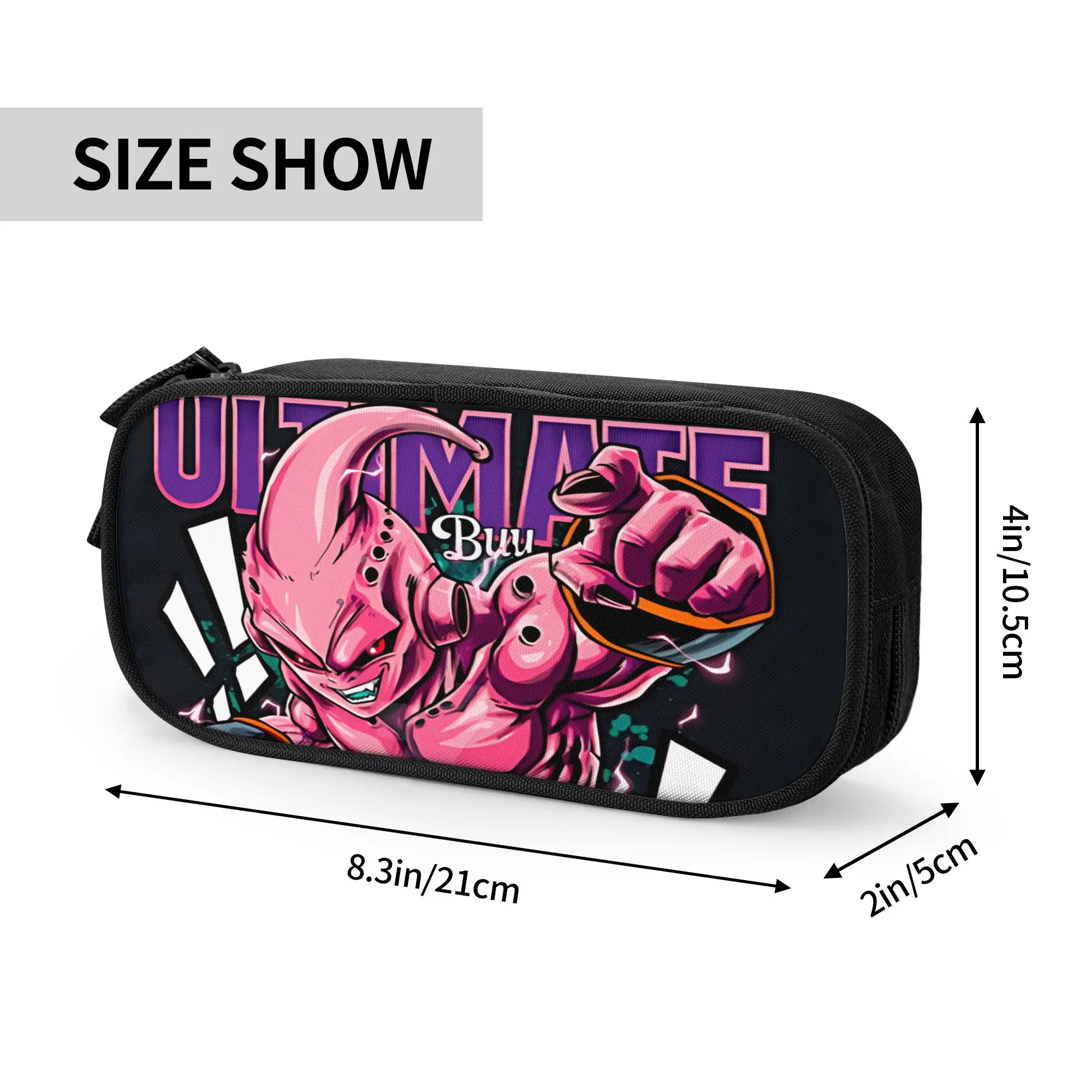 Custom Dragon Ball Z Large Capacity Bags for Child  School Pencil Bag for Boys Gilrs Kids