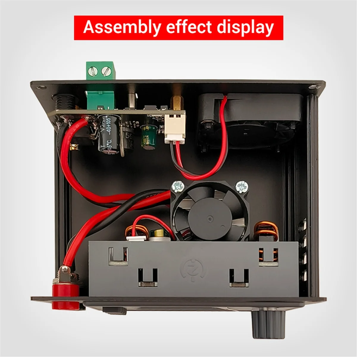 A72P CNC Power Supply Aluminum Alloy Shell Multi-Interface Input DC Double L-Shaped Splicing Center Frame Convenient Wiring B