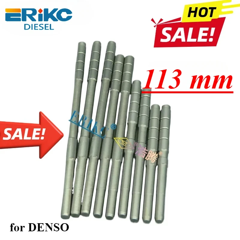 

095000-6790 Diesel Injector Control Valve Rod Length=113mm Common Rail Valve Stem For Denso 095000-6791 095000-6792