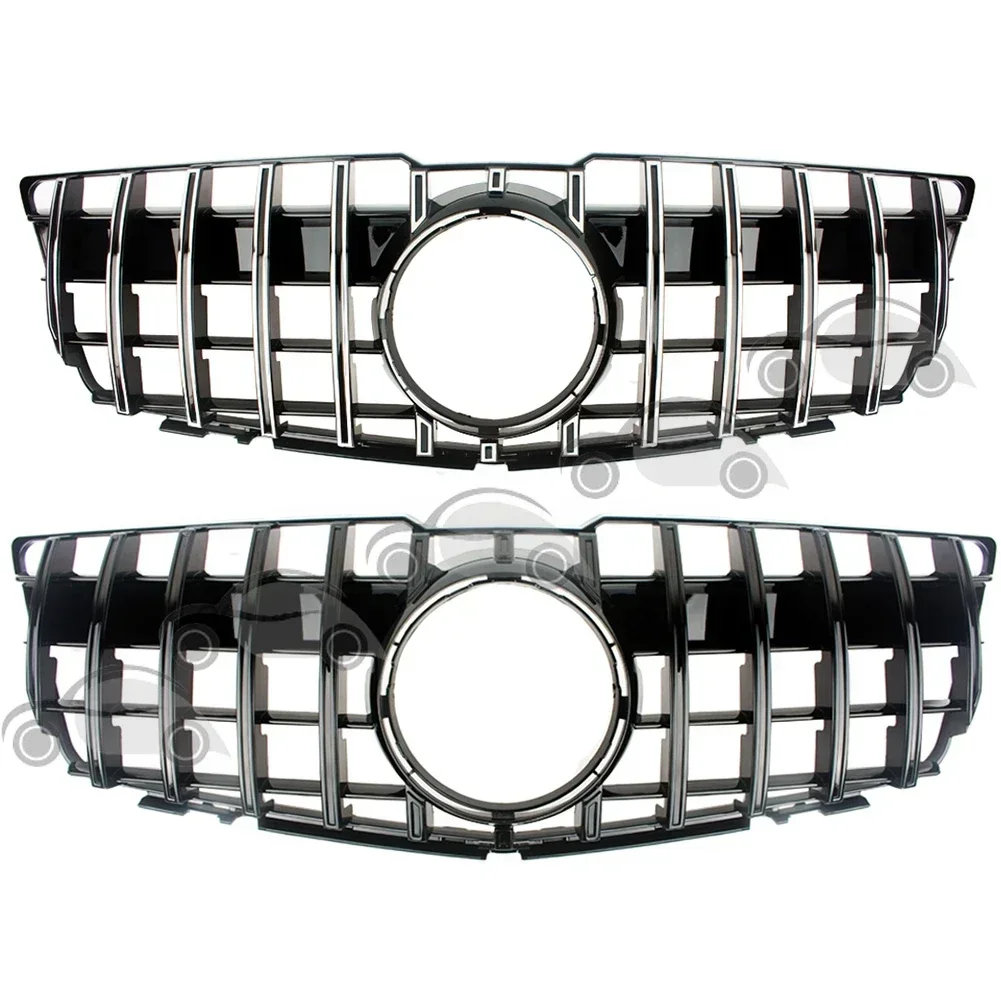 

Передняя гоночная решетка бампера для подтяжки лица автомобиля, верхняя решетка для Mercedes-Benz X204 GLK280/300/350 GLK Class 2008-2012