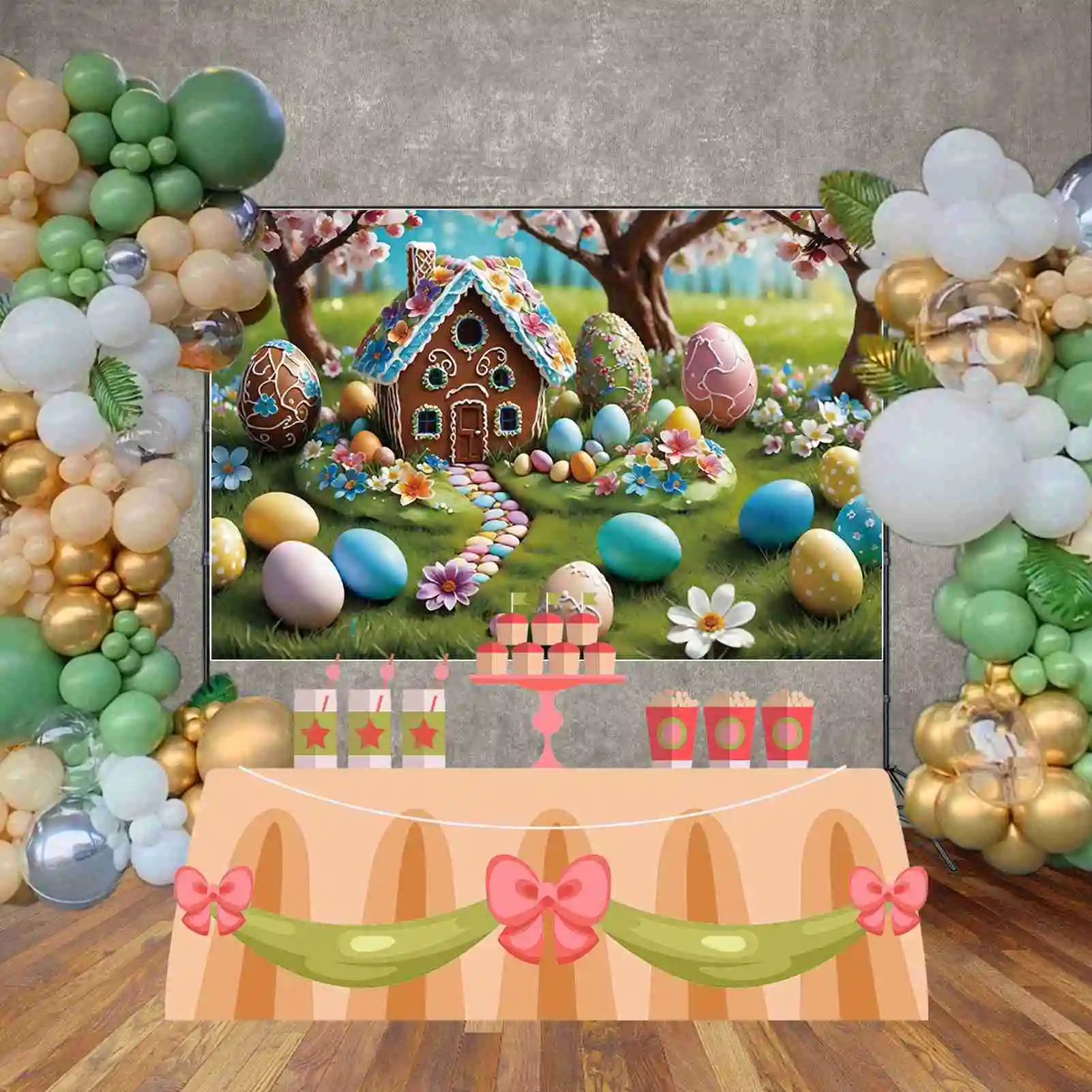 Золотой блестящий свет боке детская вечеринка портретная фотография фон на заказ фотосессия фотостудия фотографический фон реквизит