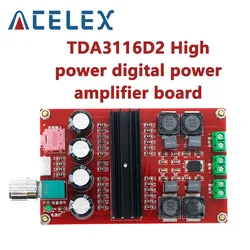 TPA3116 TPA3116D2 Dual Channel 2*50W Stereo Power Amplifier Board Adjustable Digital Amplifier Module XH-M189 DC 24V