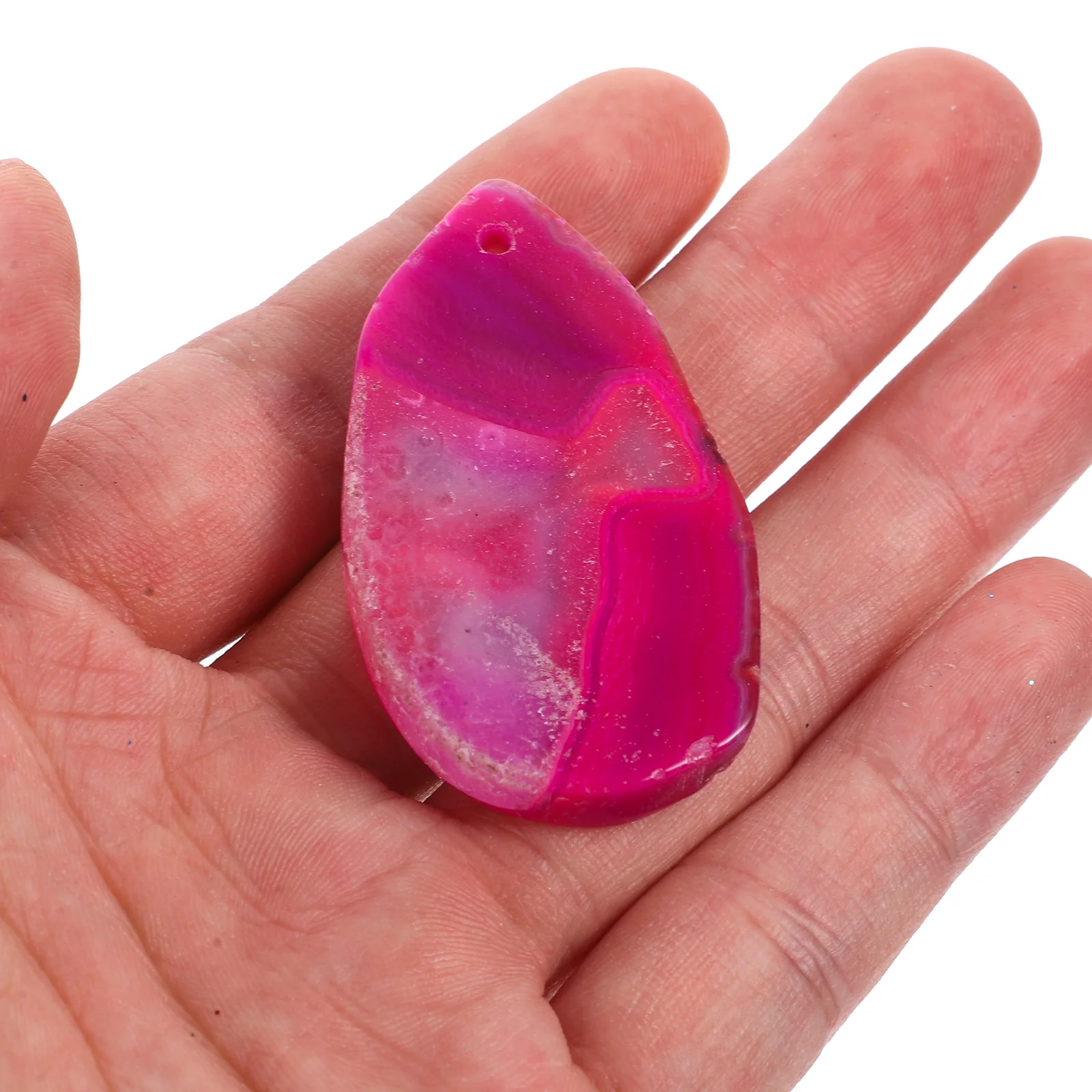 20pcs Agate Piece Pendant Sweater Chain Hanging Decoration Colorful Wind Chimes ( Mixed Style) DIY Jewelry Pendants