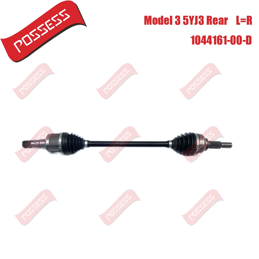 A Pair of Rear Axle Drive Shaft Assembly With Constant Velocity Universal Joint For Tesla Model 3 5YJ3 2017-/,1044161-00-D L=R