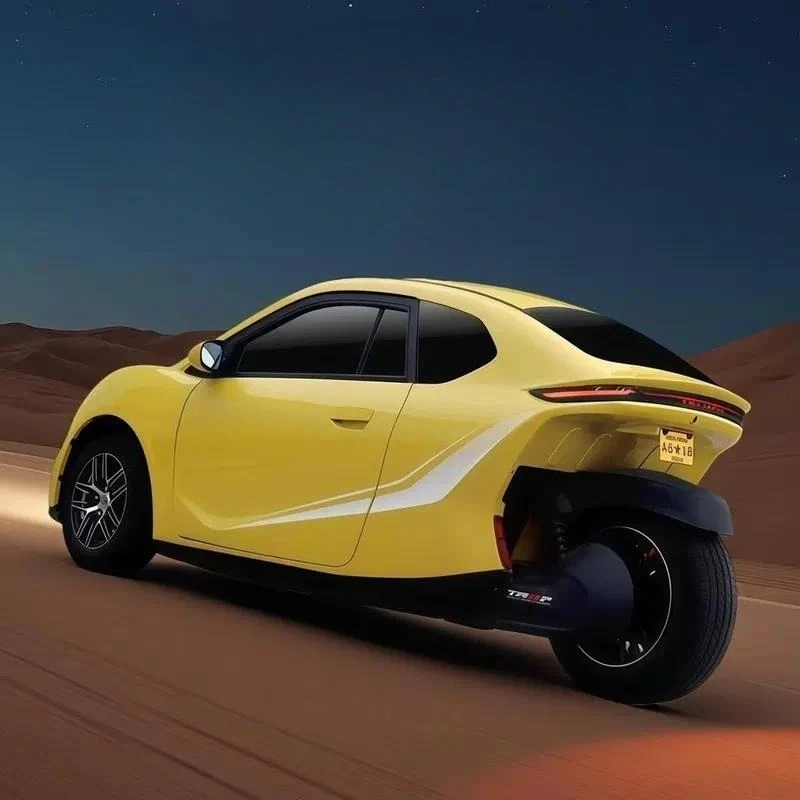 GT5 New Energy Three Wheeled Electric Vehicle Fully Enclosed Lithium Ion Battery Adult Electric Tricycle