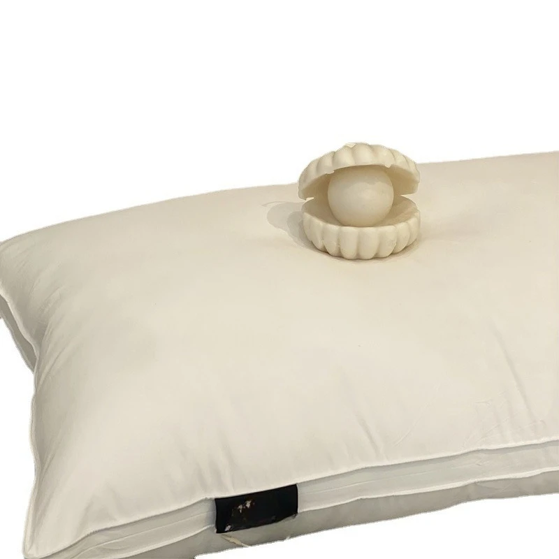 

White goose down pillow core, slow rebound neck pillow, household