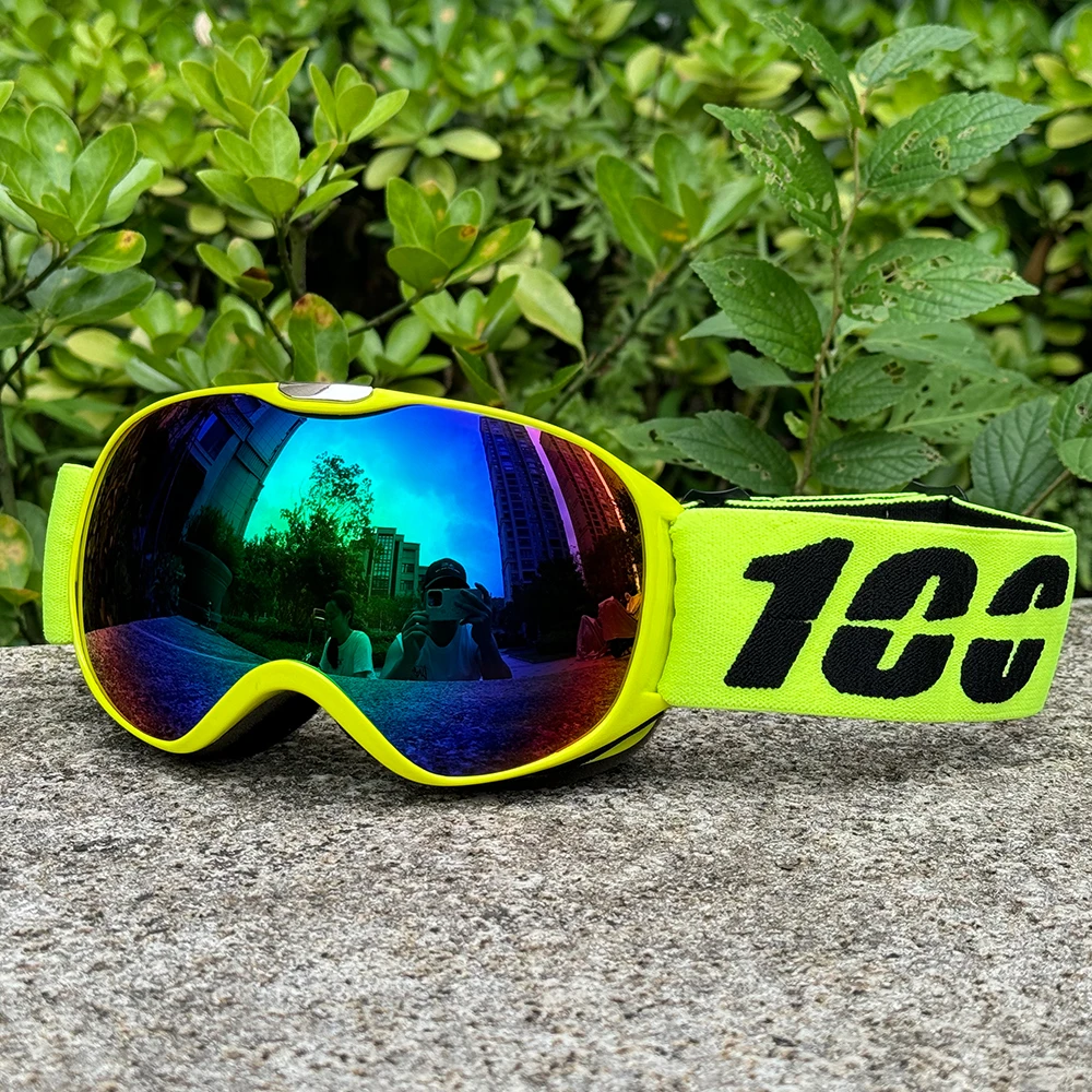 

Kids Ski Goggles for Age 4-14 Anti-fog Double Layer UV400 Snow Eyewear Outdoor Sports Winter Snowboard Children Skiing Glasses