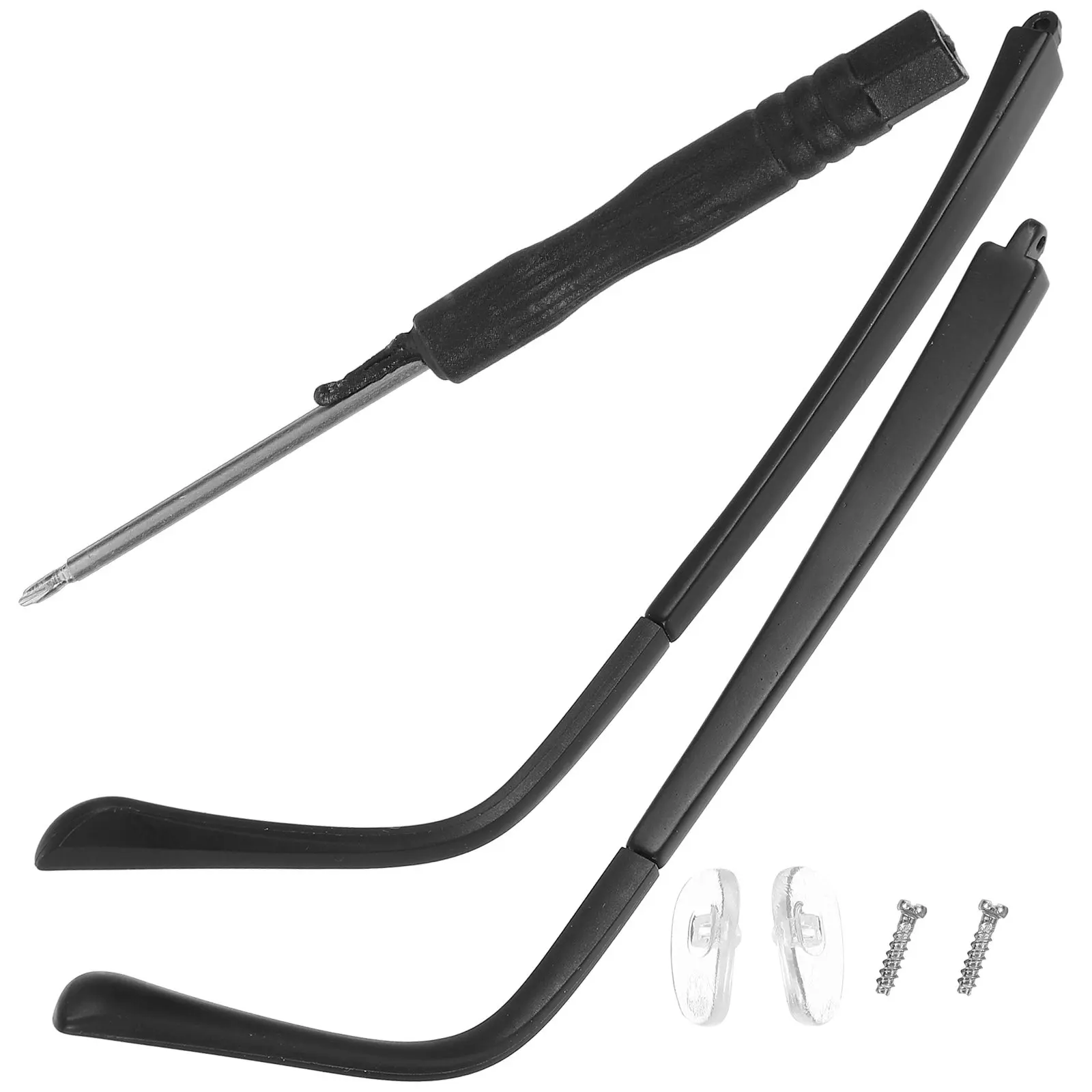 

1Set Eyeglasses Replacement Temple Lightweight Skin Friendly Arm for Glasses Reading Glasses Repair Kit Accessories
