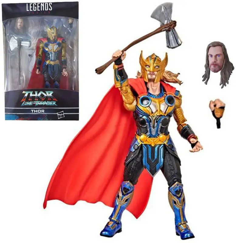 Marvel Legends S.h.figuarts Thor: Love And Thunder Jane Foster Thor figura de acción Anime Mighty Wave THOR 6 "colección modelo de juguete