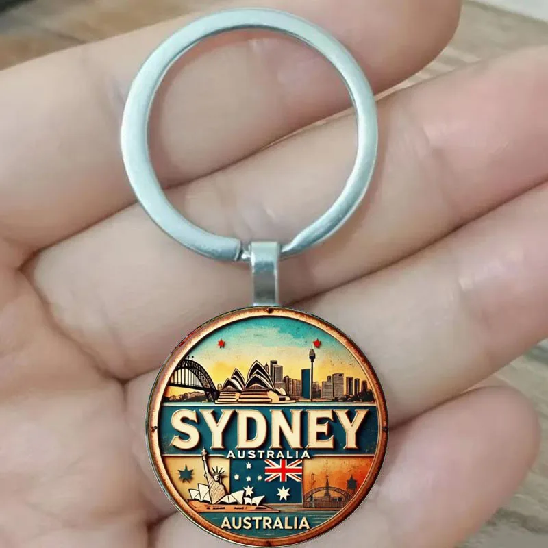 سلسلة مفاتيح سيدني هي هدية مثالية لسحر سيدني وأستراليا وهي مثالية للهدايا العائلية #1